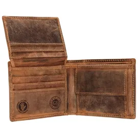 GREENBURRY Vintage Herren Portemonnaie braun