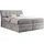 MKS Boxspringbett GOLD-10 KING 160/200 Hellgrau Velvet - H4