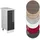 Vicco Apothekerschrank R-Line Anthrazit Hochglanz/Weiß 30 cm AP Marmor