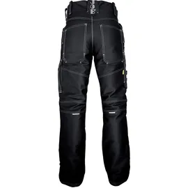 JOB Zunfthose Doppel-Pilot schwarz, Knietaschen - 28