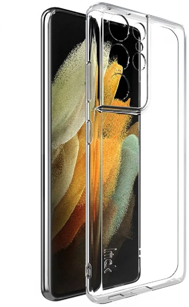 Schutzhülle für Samsung Galaxy S21 Ultra Kamera Handyhülle Case Cover Tasche Transparent Smartphone Bumper ANTI-SHOCK/ ANTI-STOß