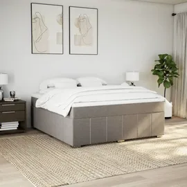 vidaXL Boxspringbett 180 x 200 cm Schwarz