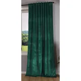 Gardinenbox Milano verdeckte Schlaufen 135 x 280 cm grün
