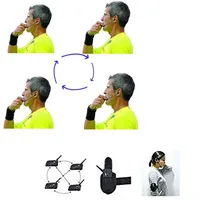 Maxquall Schiedsrichter-Headset 4 Schiedsrichter sprechen gleichzeitig Fußball Funk-Headsets Schiedsrichter-Kommunikation Fußball Schiedsrichter Funk-Headset Fußball