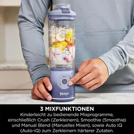 Ninja BC251EULD Tragbarer Mixer, 0,57 l Standmixer Blau