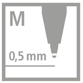 Stabilo Pointball rot