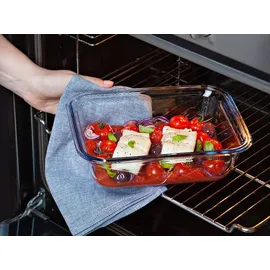 Pyrex Glasbehälter rechteckig transparent 3,4 l