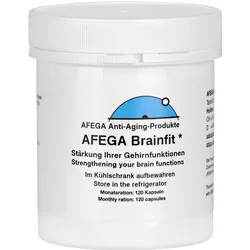AFEGA® Brainfit * - Prophylaxe (40+) gegen Vergesslichkeit und nachlassende verbale Kompetenz (120 Kapseln zu je 500 mg)