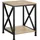 Tectake Beistelltisch Braun Eiche 40,5 x 40,5 x 52,2 cm