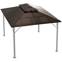 Konifera Pavillon-Ersatzdach Alicante 1 Stück 3,00 x 3,65 m Braun