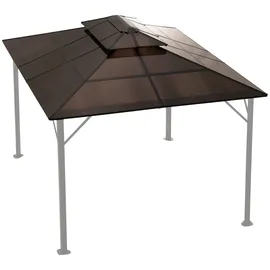 Konifera Pavillon-Ersatzdach Alicante 1 Stück 3,00 x 3,65 m Braun