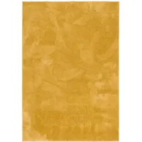 Pergamon Luxus Super Soft Hochflor Langflor Teppich Silky Curry