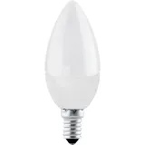 EGLO LED-Leuchtmittel E14-C37 Kerzenform 3,4 W 470 lm 10 cm x Ø 3,7 cm Weiß