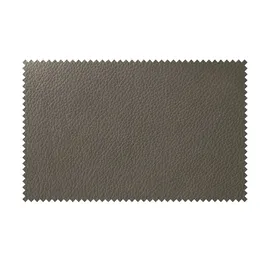 Wohnwert Relaxsessel Mira Leder 81 x 119 x 93 cm Grau mit Relax-Funktion