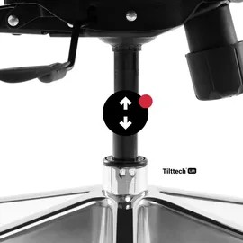 Diablo Chairs Diablo V-Basic Netzstoff Grau