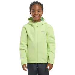Outdoorjacke JACK WOLFSKIN "FLAZE JACKET K", Kinder, Gr. 92, grün (cool, matcha), Oberstoff: 100% POLYESTER; Futter 1: 100% POLYESTER ; Futter 2: 100% POLYESTER ; Futter 3: 100% POLYESTER, Jacken