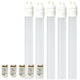 Aigostar T8 LED Glas Röhre 1081487 5W G13 kaltweiß 5 St.