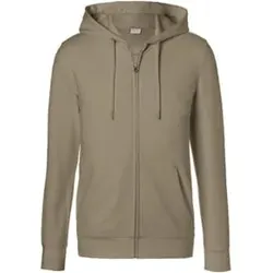 Kübler Kapuzen-Sweatjacke SHIRTS sandbraun Form 5022 Größe 4XL