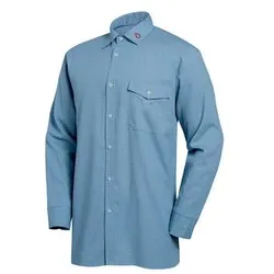 uvex protection fire Flammschutzhemd blau 45/46 - 8968746 - blau