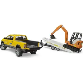 Bruder RAM Rental Service mit Minibagger
