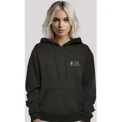 Kapuzenpullover F4NT4STIC "Grinch Merry Christmas Weihnachten", Damen, Gr. 4XL, schwarz, Obermaterial: 65% Baumwolle, 35% Polyester, casual, relaxed fit, Langarm, Pullover, Premium Qualität, Weihnachten, Geschenk