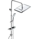 dylin gmbh Regendusche Duschsystem ohne Duscharmatur Chrom 35*25cm
