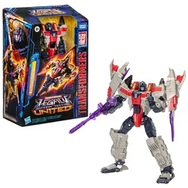 Hasbro Transformers Legacy United Voyager-Klasse Cybertron Universe Starscream Action-Figur