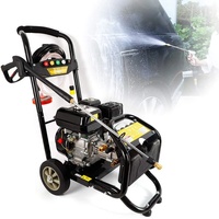 Benzin Hochdruckreiniger Gartenwerkzeuge Benzinmotor Dampfstrahler Flächenreiniger 7,5 PS 3600 RPM OHV-Motor