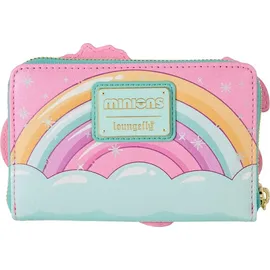 Loungefly Minions Fluffy Unicorn Geldbörse pink, weiß, multicolor