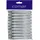 Comair 3150030 Haarschneideklammer, 10 stücke Karte, 12.5cm chrom
