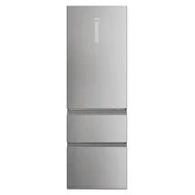 Haier HTW5618DNMG 3D 60 Serie 5 Kühl-Gefrierkombination (360 l, 1850 mm hoch, Inox)