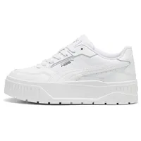 Puma Karmen II Idol Plateau Sneaker Damen 02 white/white/silver 40