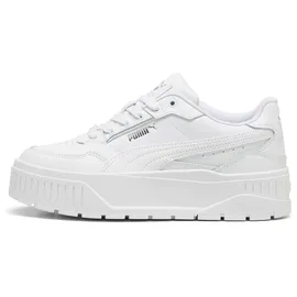 Puma Karmen II Idol Plateau Sneaker Damen 02 white/white/silver 40