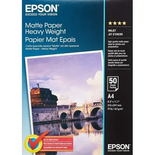 Epson Fotopapier S041256 DIN A4 matt 167 g/qm 50 Blatt