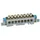 Legrand 004819 Schiene 12x2mm L=1m, für Klemmenleisten 004820/22/24725/26/28