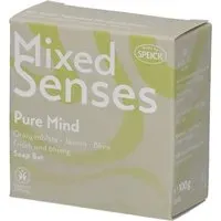 Mixed Senses® Savon Pure Mind - Fleur d'Oranger, Jasmin & Poire, végétalien 100 g