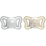 Chicco Schnuller Licht Silikon, Lumi, 2pcs 6-16m