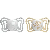 Chicco Schnuller Licht Silikon, Lumi, 2pcs 6-16m