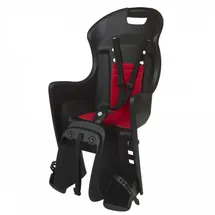Dieffe Bikey Cool Elm Kindersitz Für Fahrrad Hinten - Black / Red - Max 22 kg