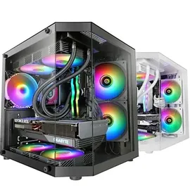 Mars Gaming Mc-3tlite (mATX, Mini-ITX), PC Gehäuse, schwarz