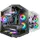 Mars Gaming Mc-3tlite (mATX, Mini-ITX), PC Gehäuse, schwarz