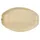 Papstar Tabletts, Palmblatt "pure" oval 3 cm x 29 cm x 21 cm natur