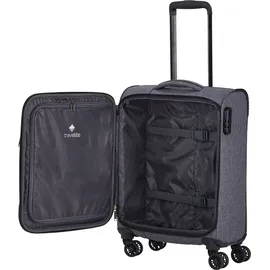 Travelite Adria 4-Rollen Cabin 55 cm / 34 l anthrazit/grau