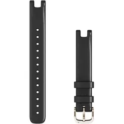 Garmin Lily Bands, Band, Smartwatch, Schwarz, Garmin, Lily, Leder