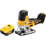 DeWalt DCS 335 N Akku Stichsäge 18 V 135 mm Brushless + 1x Akku 5,0 Ah - ohne Ladegerät