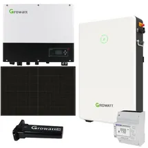 Growatt SPH3000TL BL-UP3kWp PV Komplettanlage mit 6,5 kWh Solarspeicher