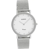 Oozoo Damen Armbanduhr silber Vintage Series D2UOC20050 - Silber