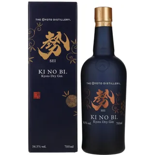 KI NO BI SEI Kyoto Dry Gin 54,5% vol 0,7 l Geschenkbox