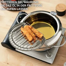 gevvnss Frittiertopf 20 cm rund