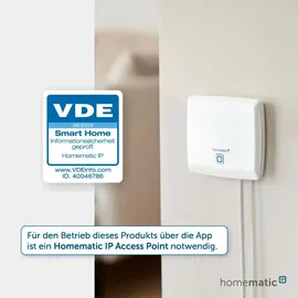 Homematic IP Wandthermostat Basic Weiß